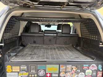 Rago Fabrication interior Molle panels and shelf