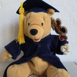 Disney Graduation Winnie The Pooh Beanie 