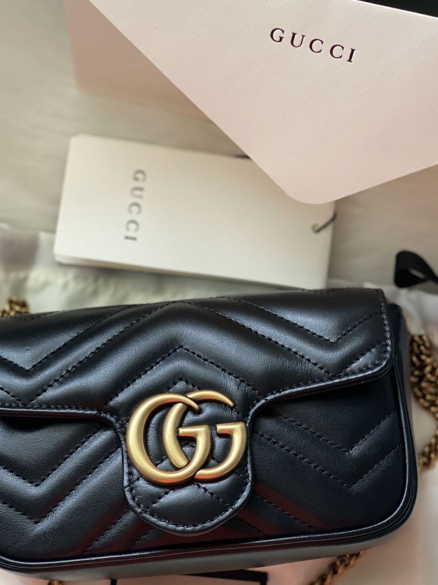 Gucci Marmont super mini bag