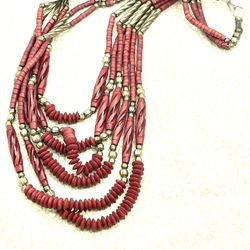 Vintage Handmade Ethnic Necklace 