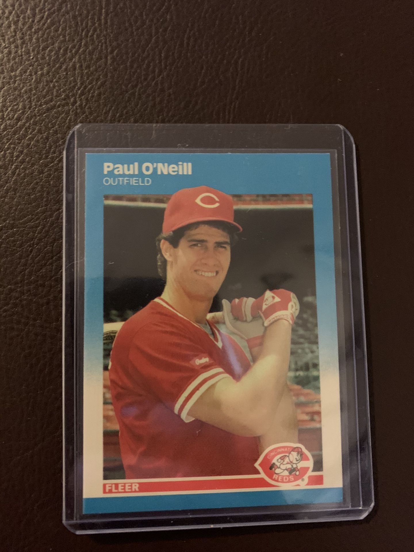 Paul O’Neill rookie card Yankees Reds