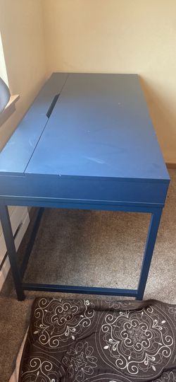 Ikea Table Blue