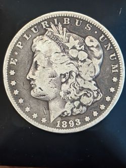 1893-CC Morgan Dollar Key Date Carson City