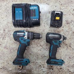 Makita Drill Set With Battery And Charger