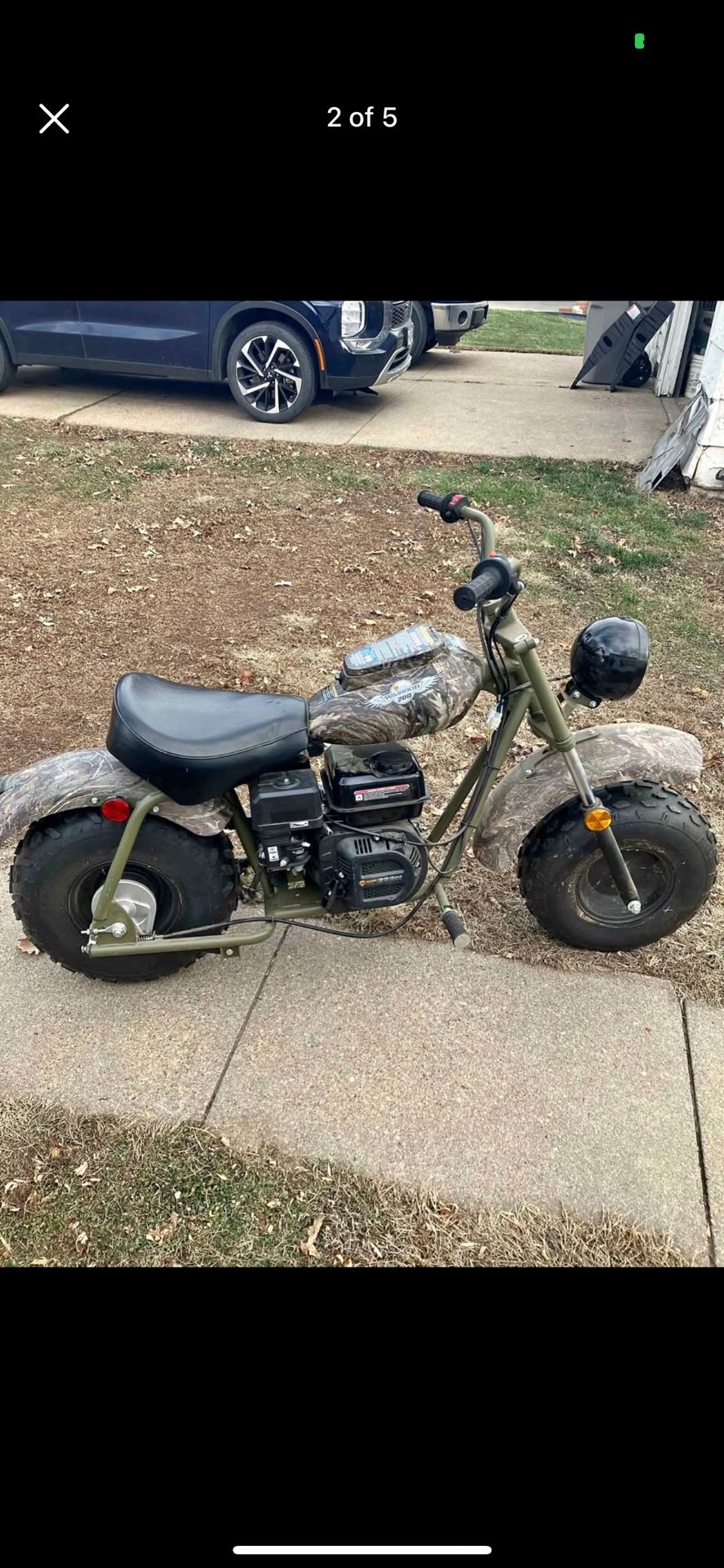 Coleman mini bike