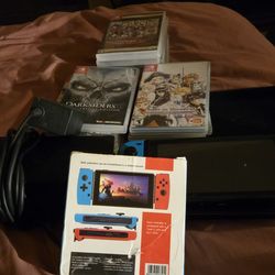 Nintendo Switch With Accessories And 13 Games
