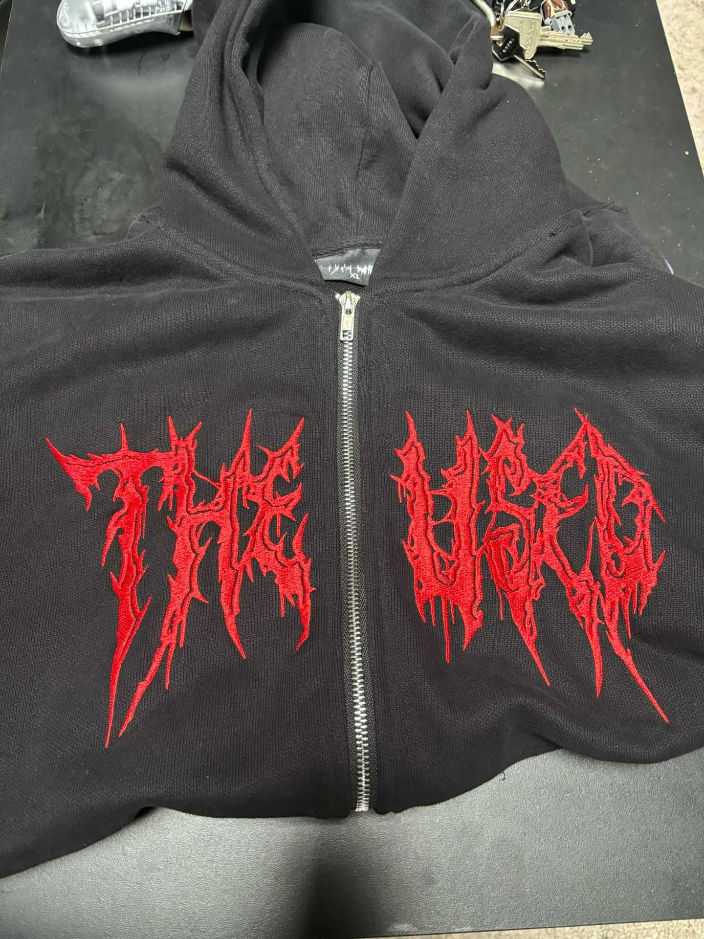 The Used Zip Up Hoodie