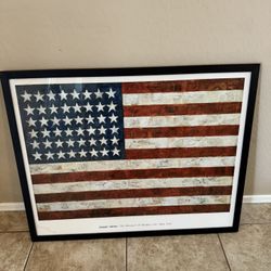 Large Flag Print 40 X 31