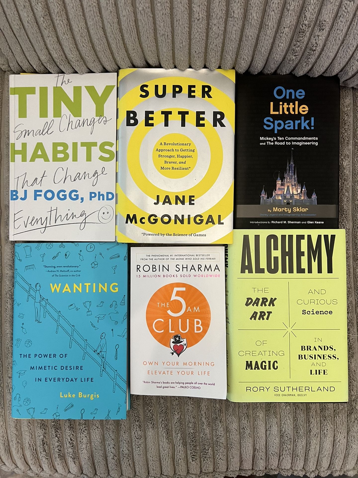 Self Improvement Books - $30