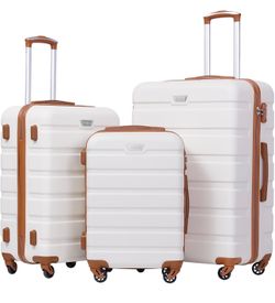 Coolife Luggage 3 Piece Set