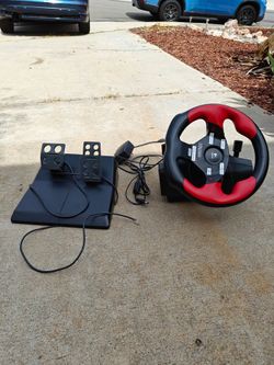 Logitech Sim Racing Wheel and Pedals