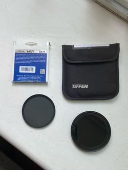Tiffen 82mm Variable ND Filter & Hoya 82mm NXT CIR-PL Filter