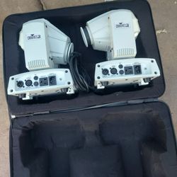 2 chauvet Intimidator Spot 255irc