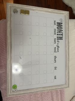 Monthly White Board
