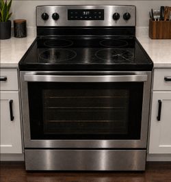 Cracked Electric stove oven