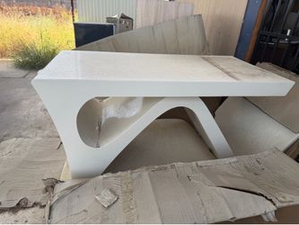 Brand New Modern White Desk