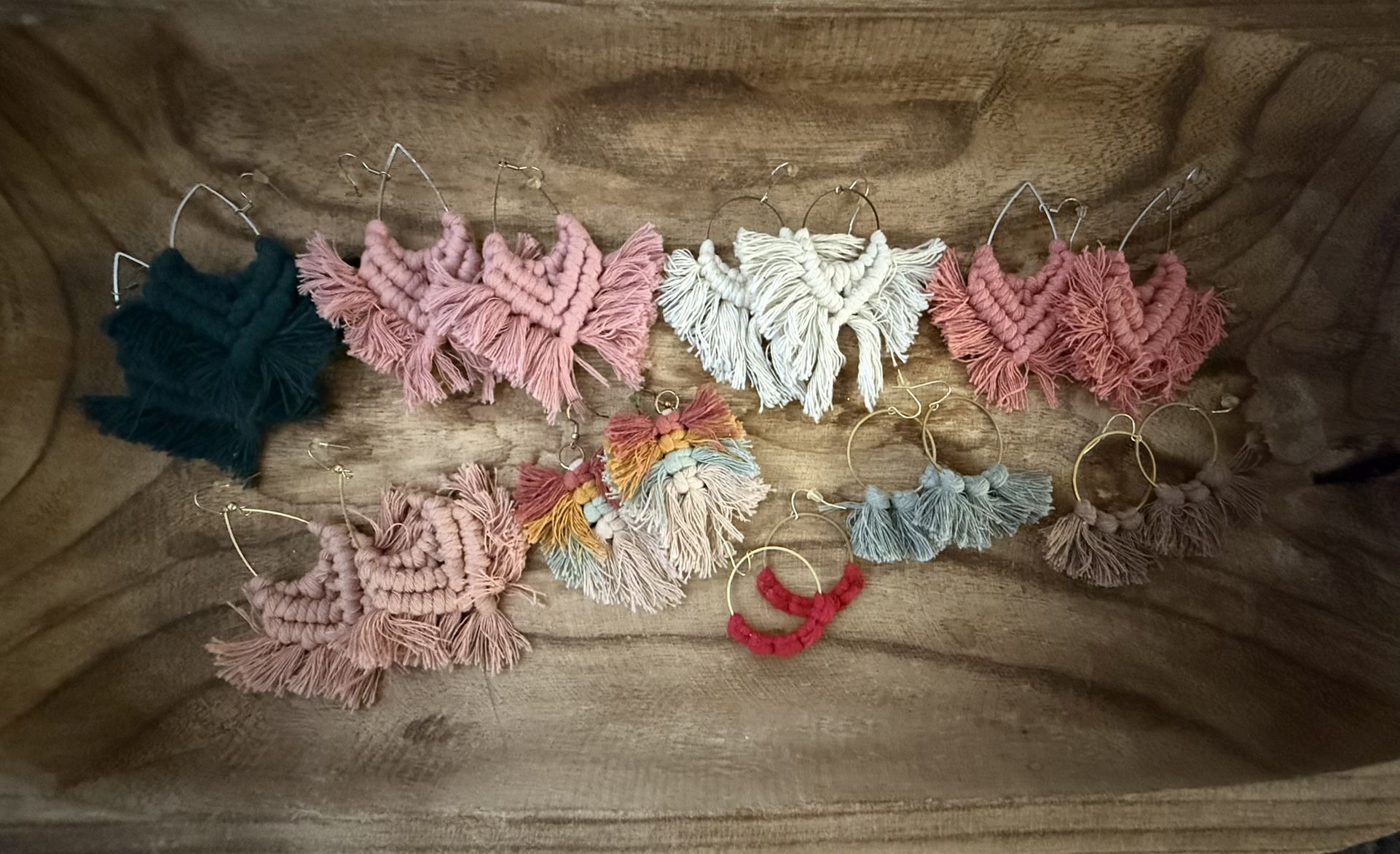 Handmade Macrame Earrings