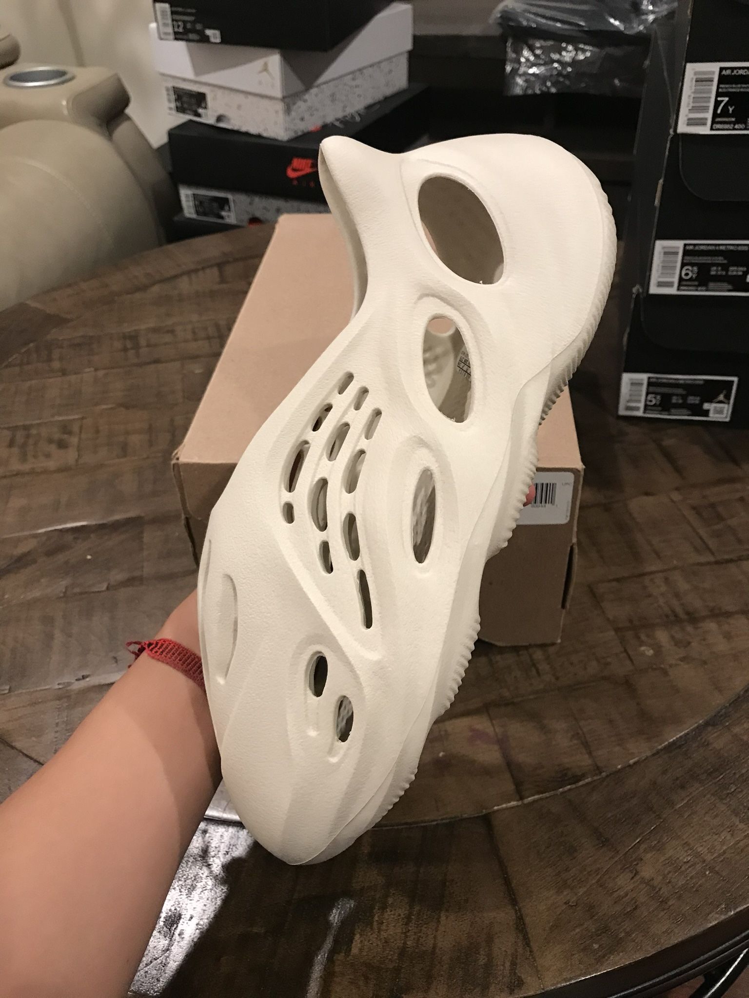 Adidas Yeezy Foam Runner Size 10 Sand