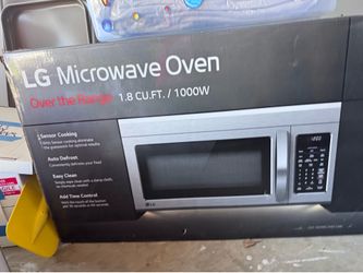 Never opened microwave oven