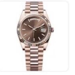 Rose Gold Chocolate Watch 