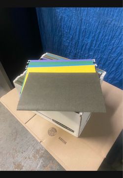 Hanging File Folders Large Lot