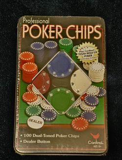 Professional Poker Chips 100pcs
