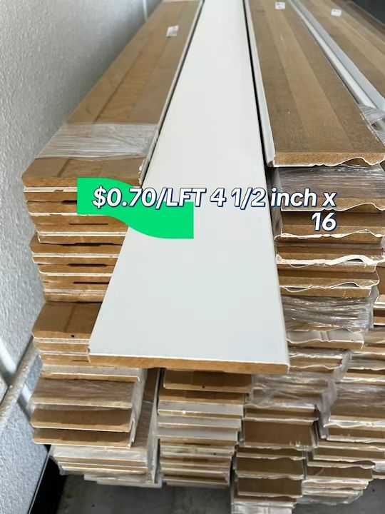 $0.70 LFT. 4 1/2 Inch X 16