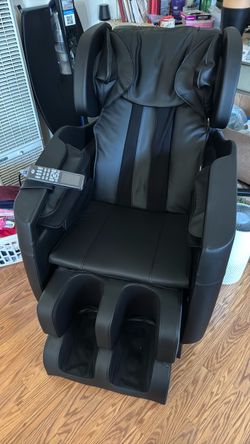 Black Full Body Massage Chair with Remote