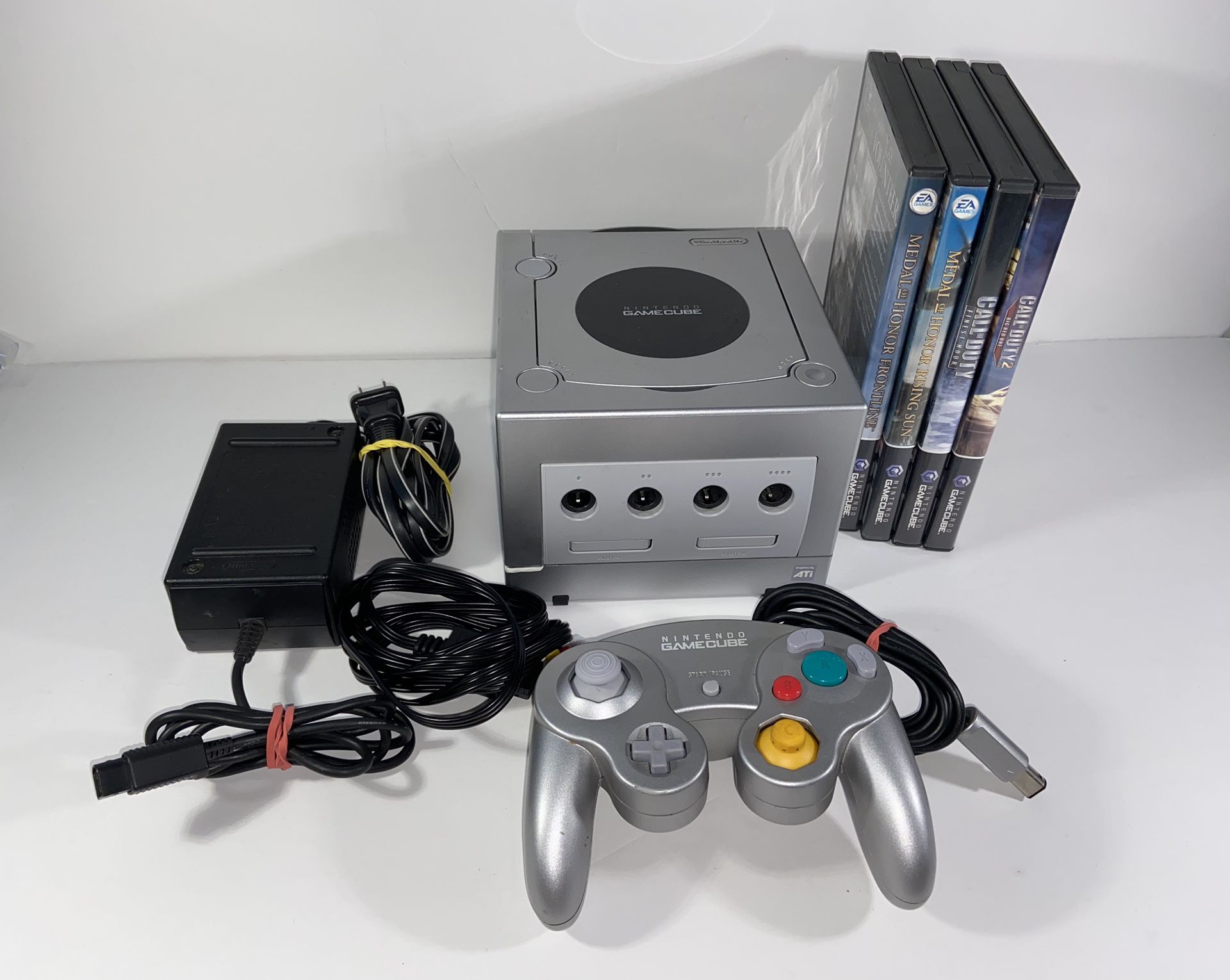 Platinum GameCube System With Games