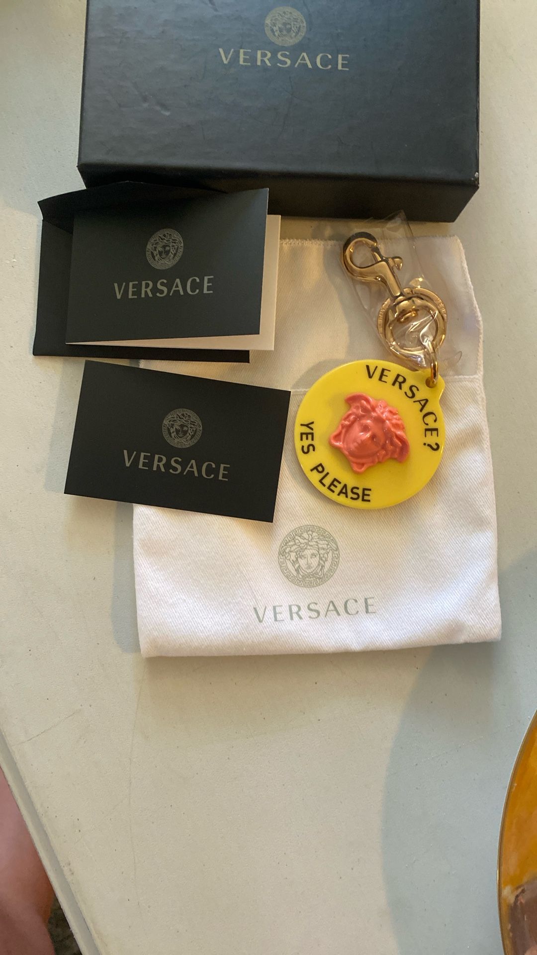 Versace? Yes please Keychain