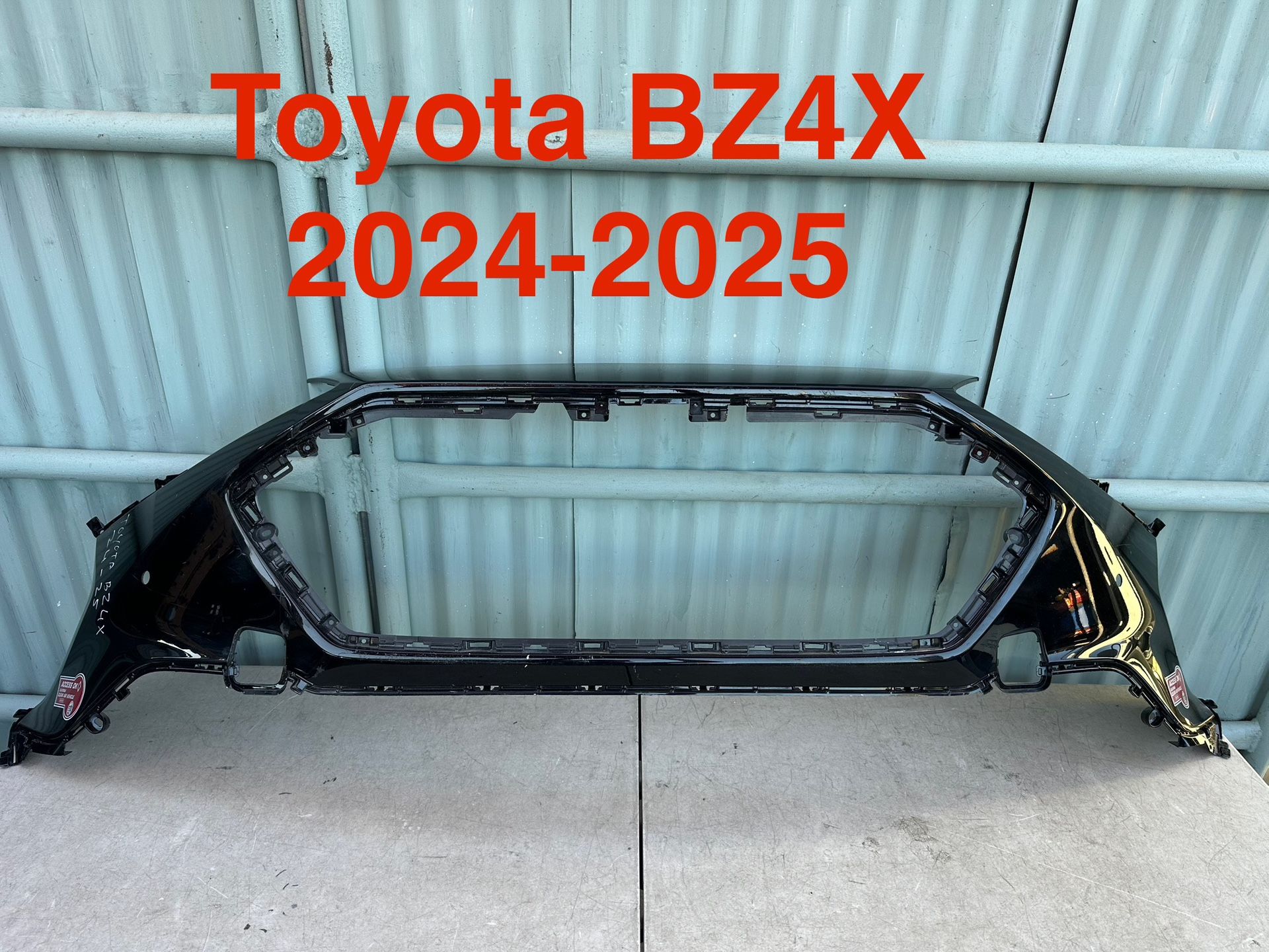 2024-2025 Toyota BZ4X Bumper OEM 