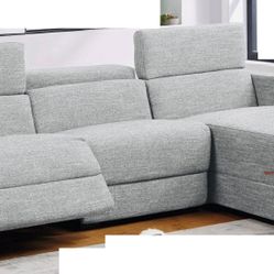 - [ ] Like New – Steve Silver Zara Dual-Power Chaise (Pumice) – Luxury Comfort