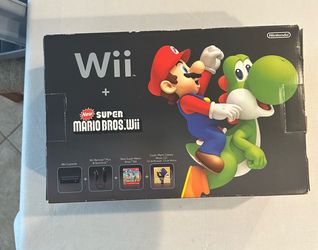 NINTENDO WII console new in box with accessories