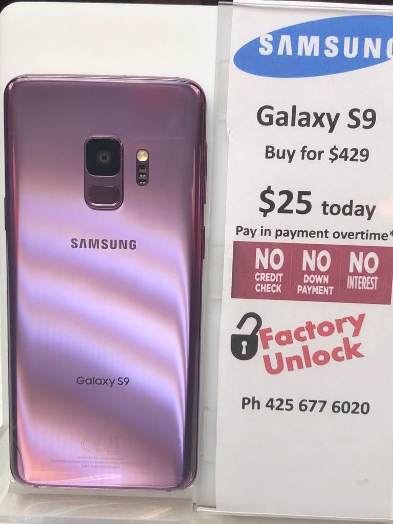 Samsung Galaxy S9 unlocked
