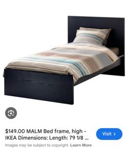 Practically New Twin Size Bed w/ Mattress