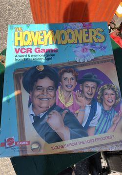 Honeymooners VCR Game Unopened