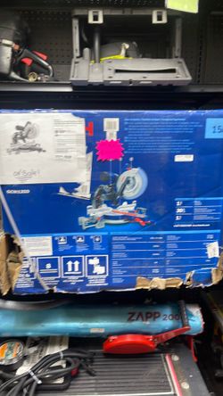 BOSCH SLIDING GLIDE MITER SAW 15amp