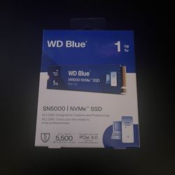 WD Blue SN5000 1TB M.2 nvme SSD 