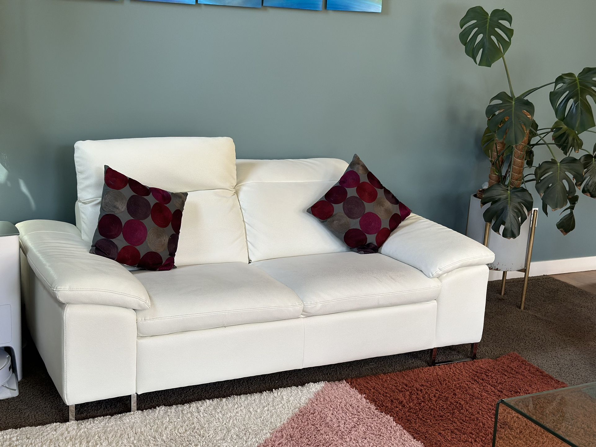 Beautiful Adjustable Couch for Sale!