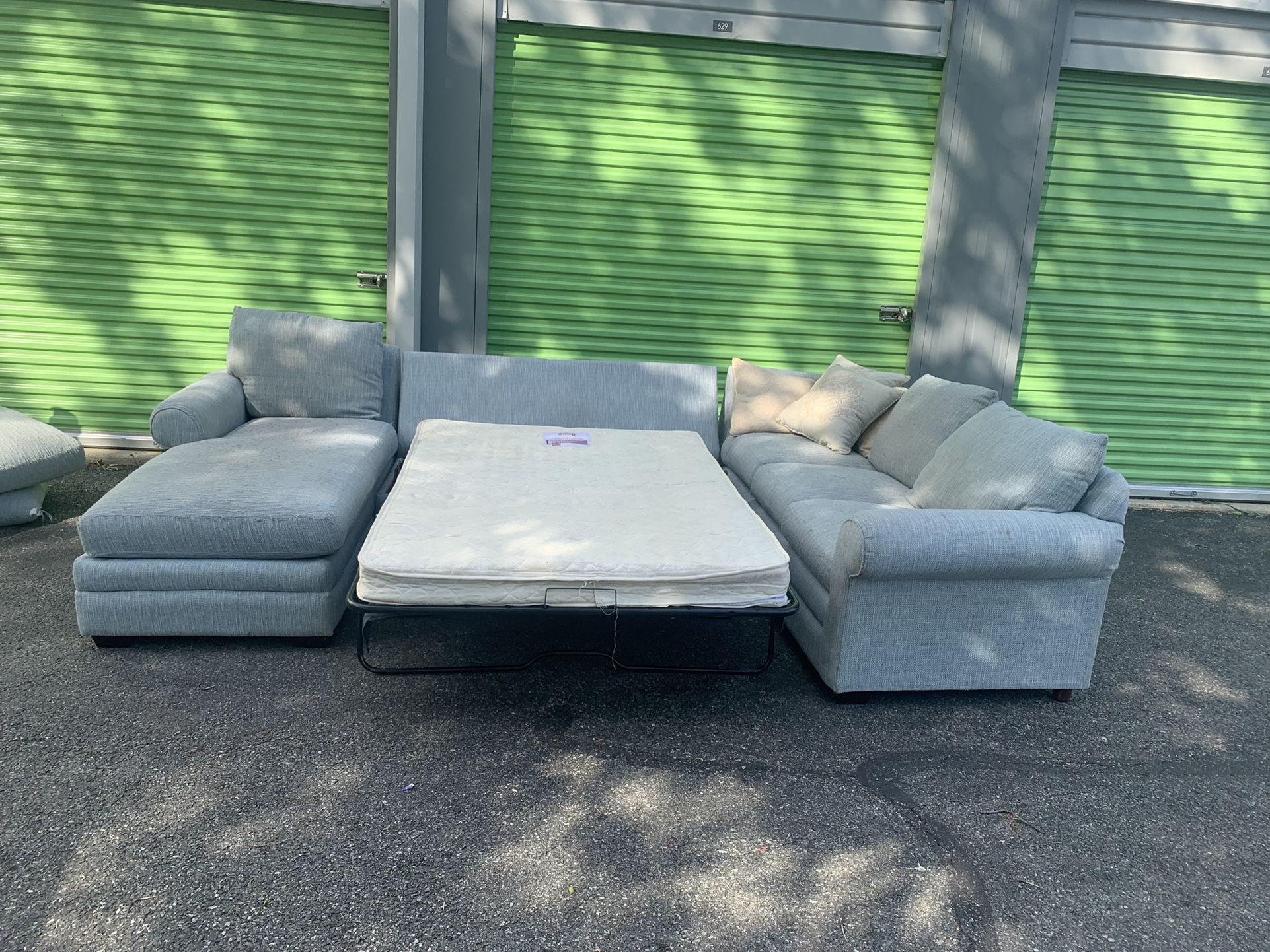 Free Delivery - Sleeper Sectional