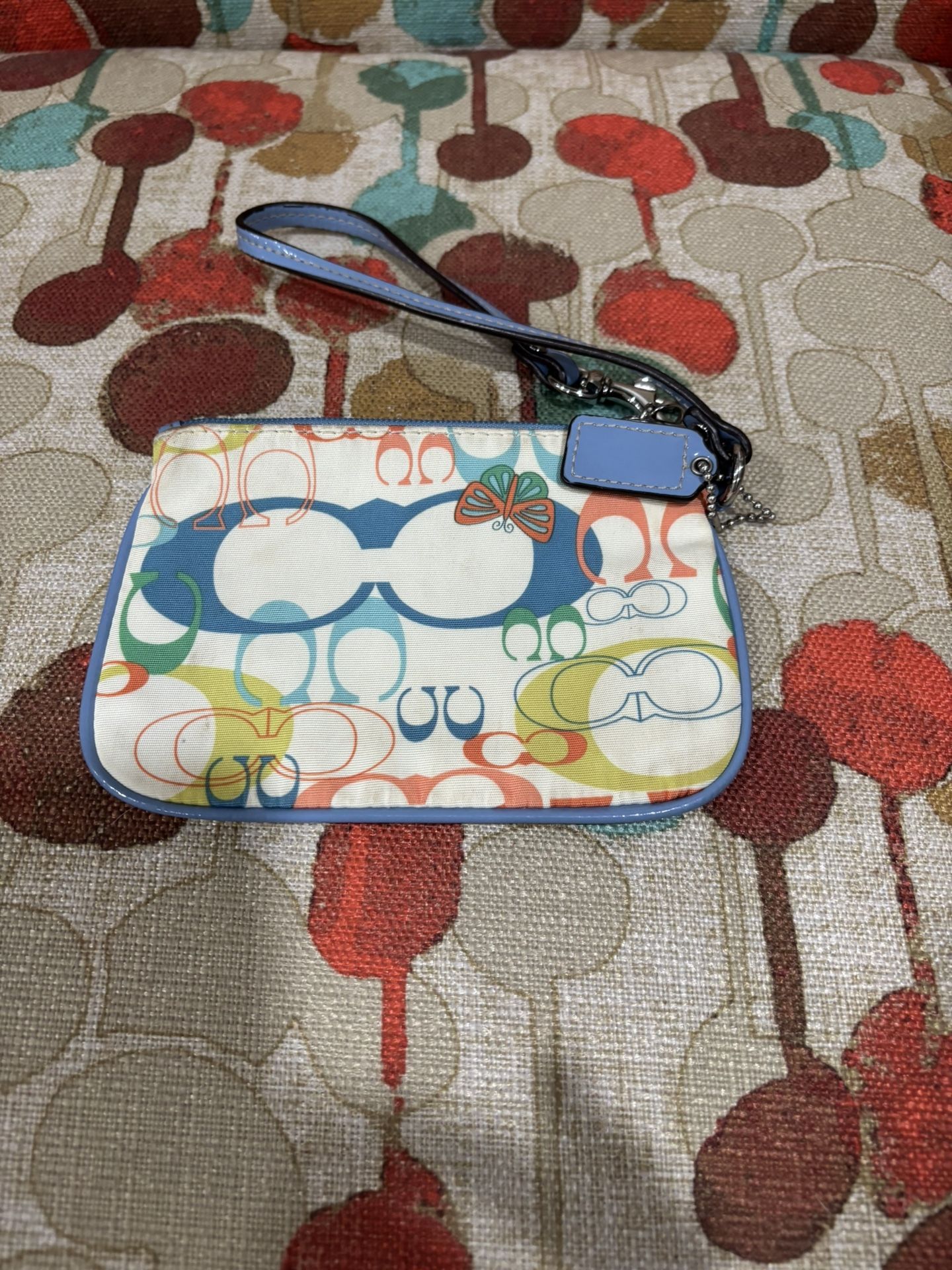 Vintage Coach Wristlet