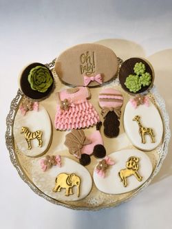 Safary baby shower Treats