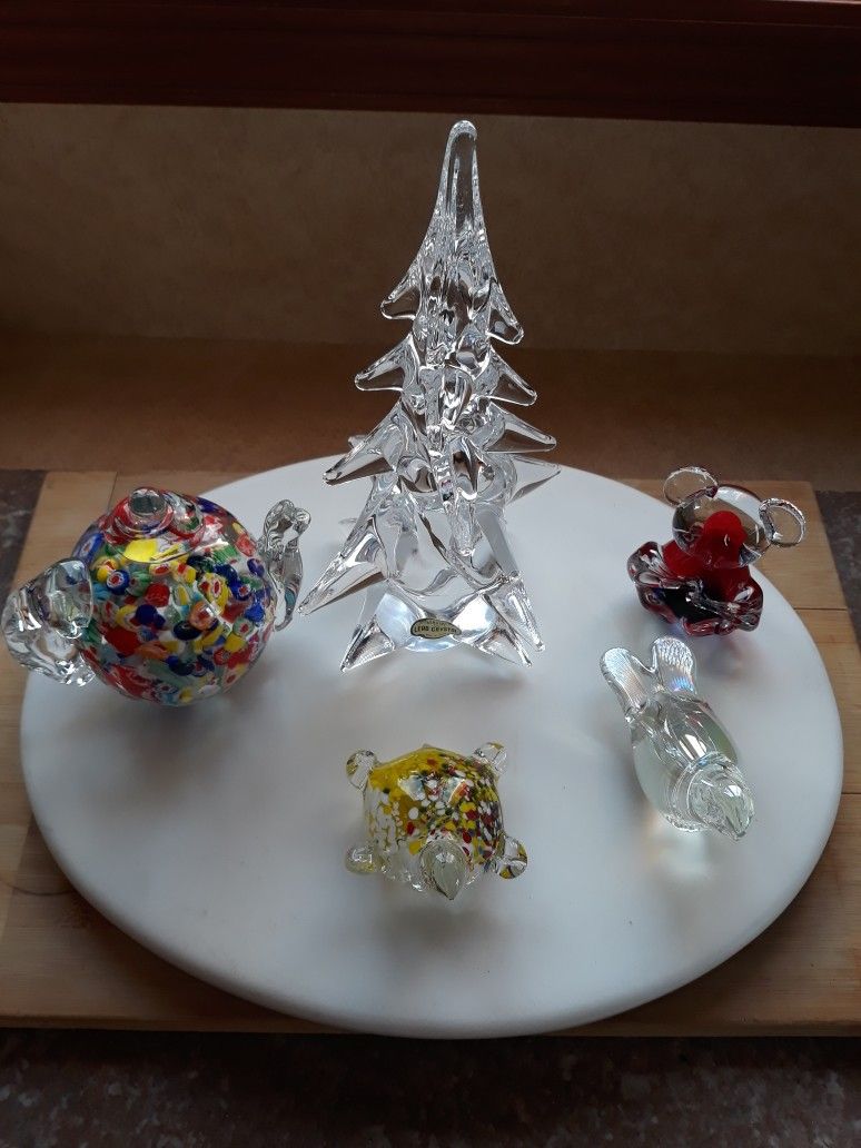 Glass Collection Paperweights