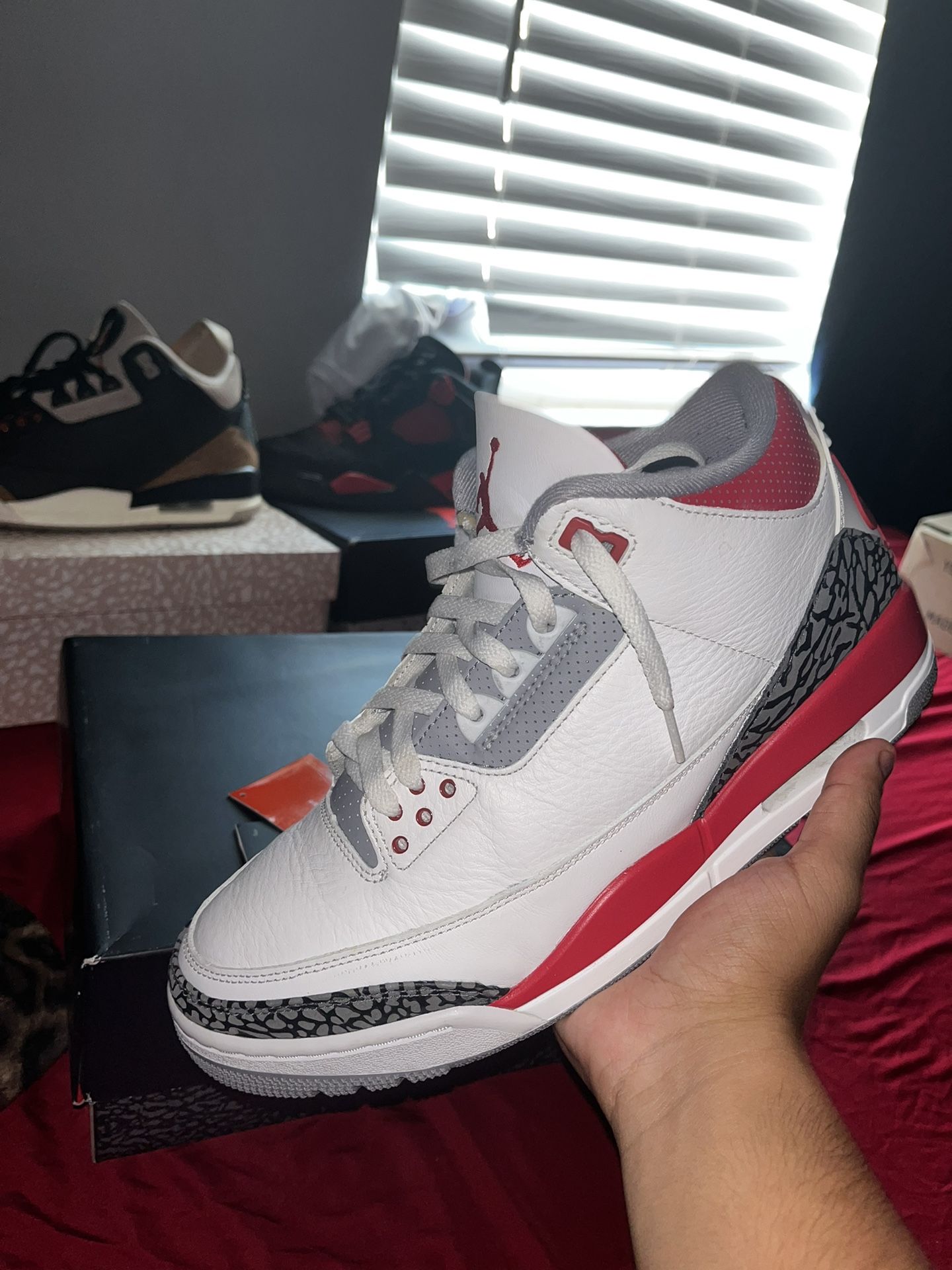 Jordan 3 Fire Red