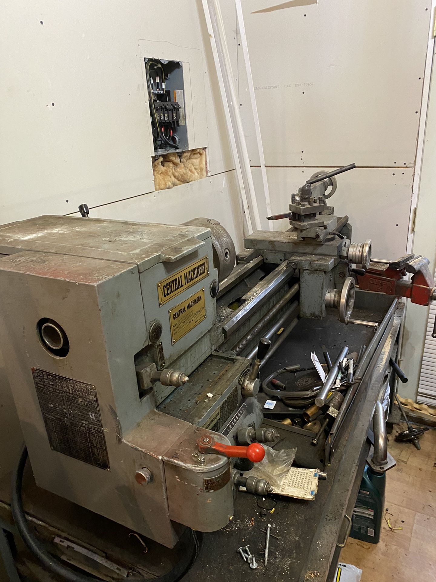 Metal Gap bed Lathe. Frejoth/Central/Grizzly 12x36 Lathe *Pending