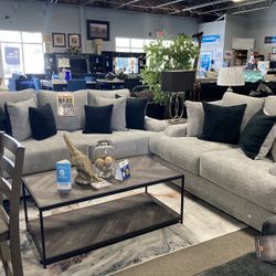 grey sofa loveseat ☑️🖤 $2,599