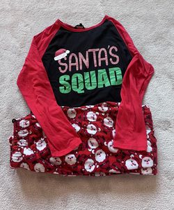 Men’s/Womans Christmas Pajamas.  Size Large 