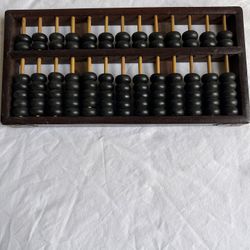 1 Chinese Abacus (“Suanpan), and 1 Japanese Abacus (“Soroban”)