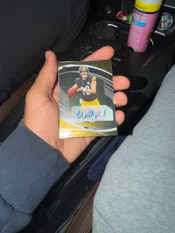 autograph football card