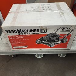 YARD MACHINES 20" SIDE DISCHARGE PUSH MOWER